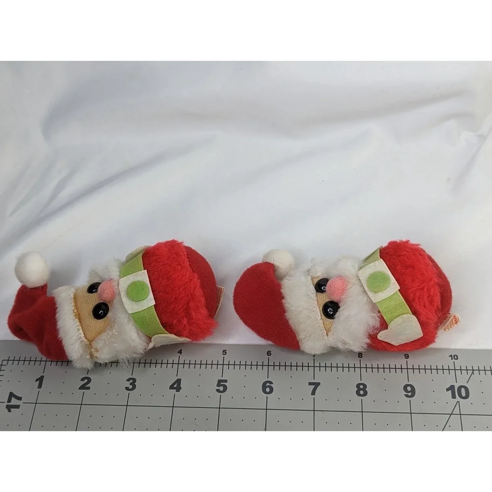 Russ‎ Santa Claus Bean Plush 4 Inch 1978 Stuffed Animal Toy